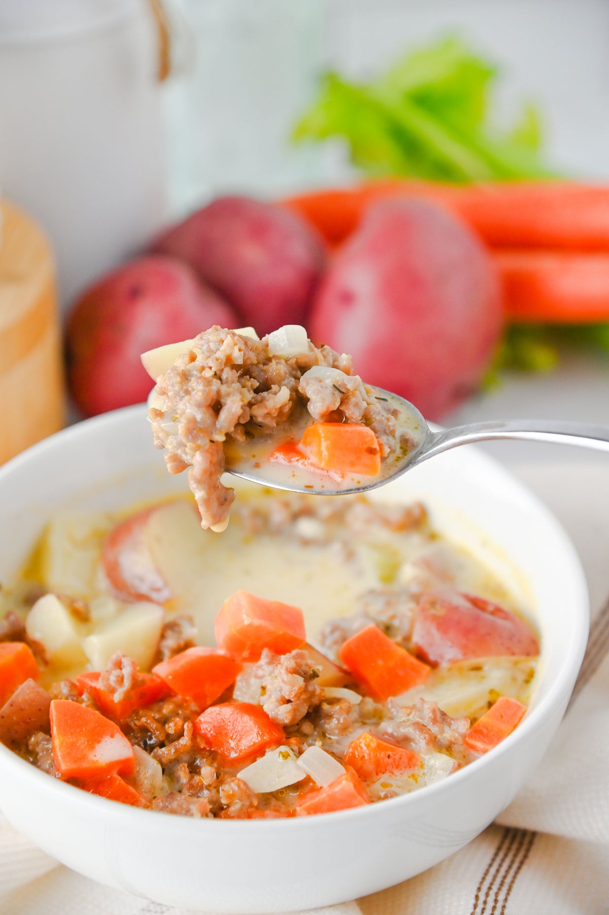 Italian Sausage Potato Soup Set #4