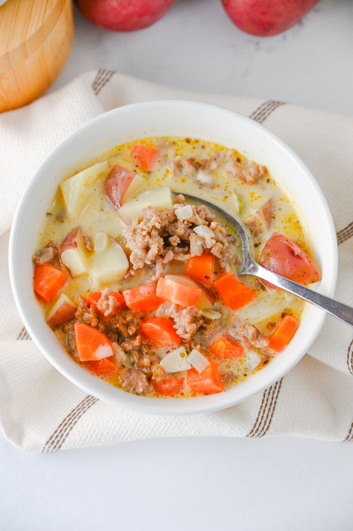 Italian Sausage Potato Soup Set #4