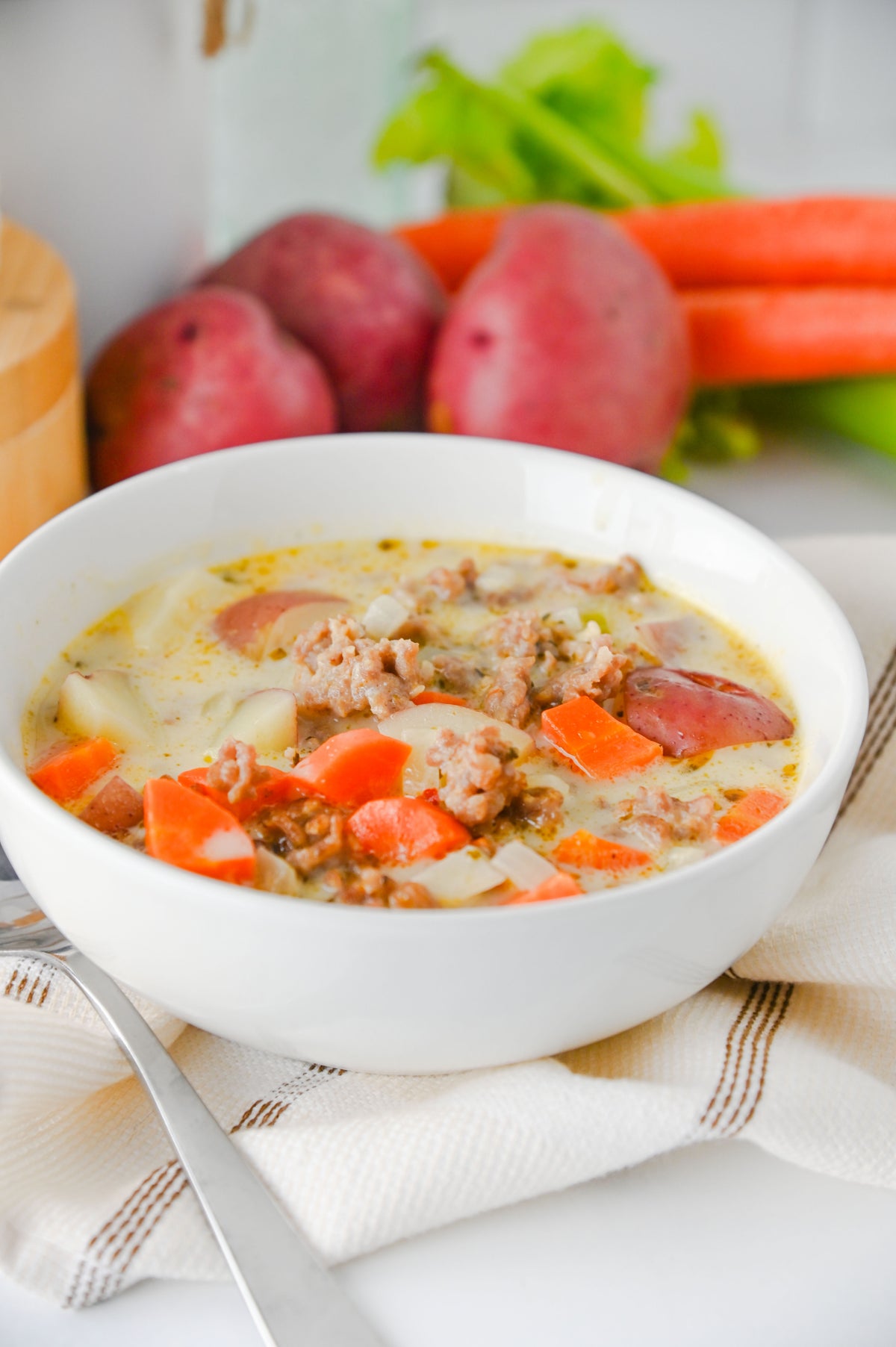 Italian Sausage Potato Soup Set #4