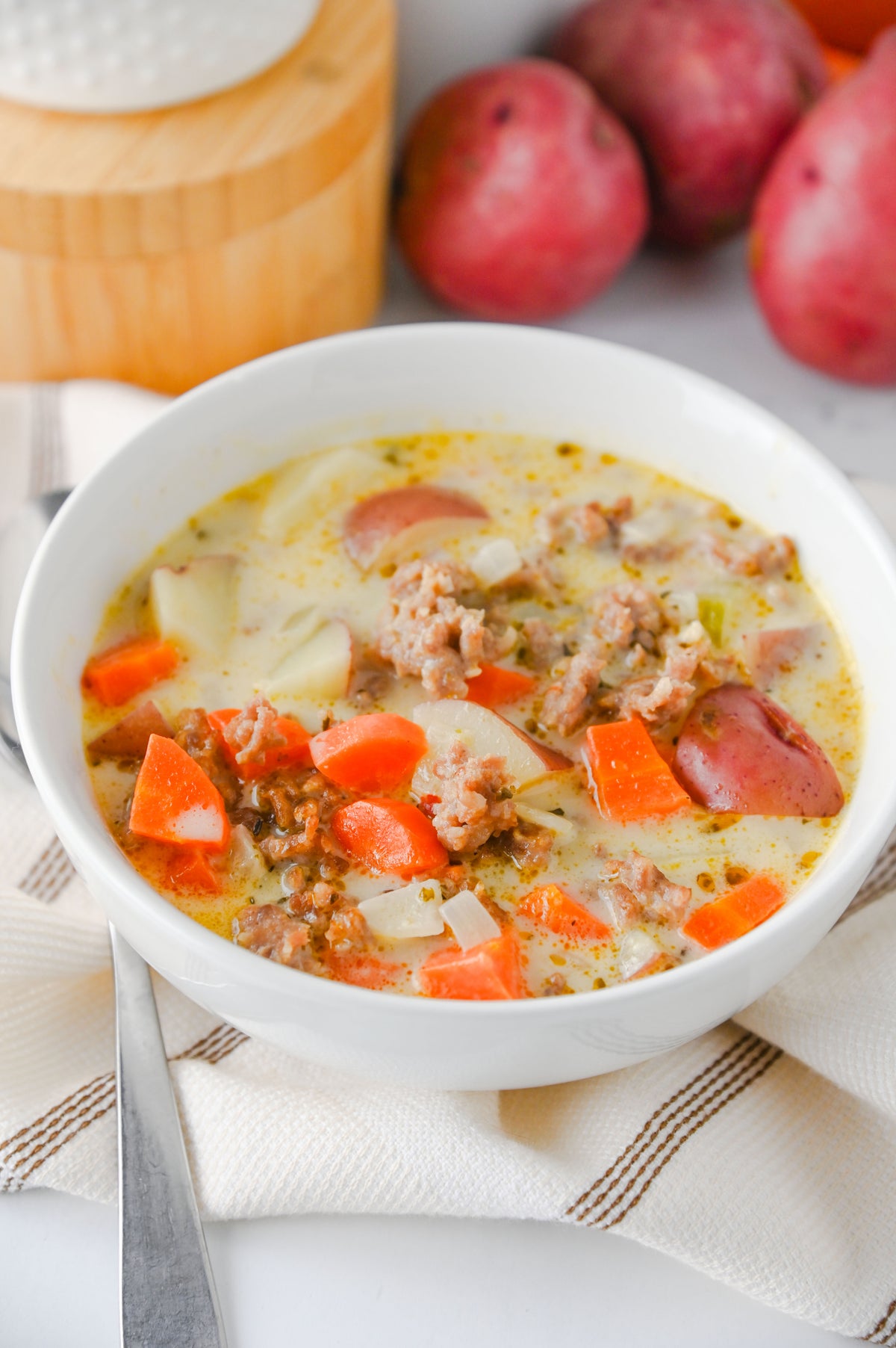 Italian Sausage Potato Soup Set #4