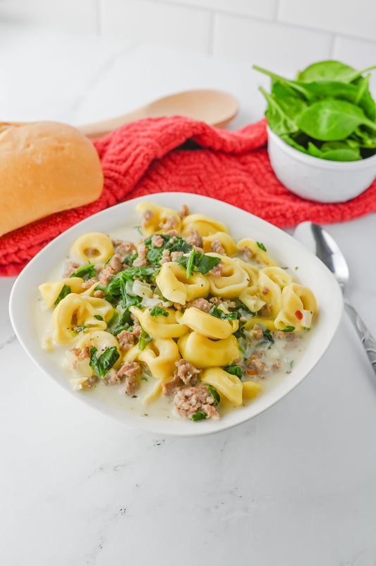 Italian Sausage Tortellini Soup Set #4