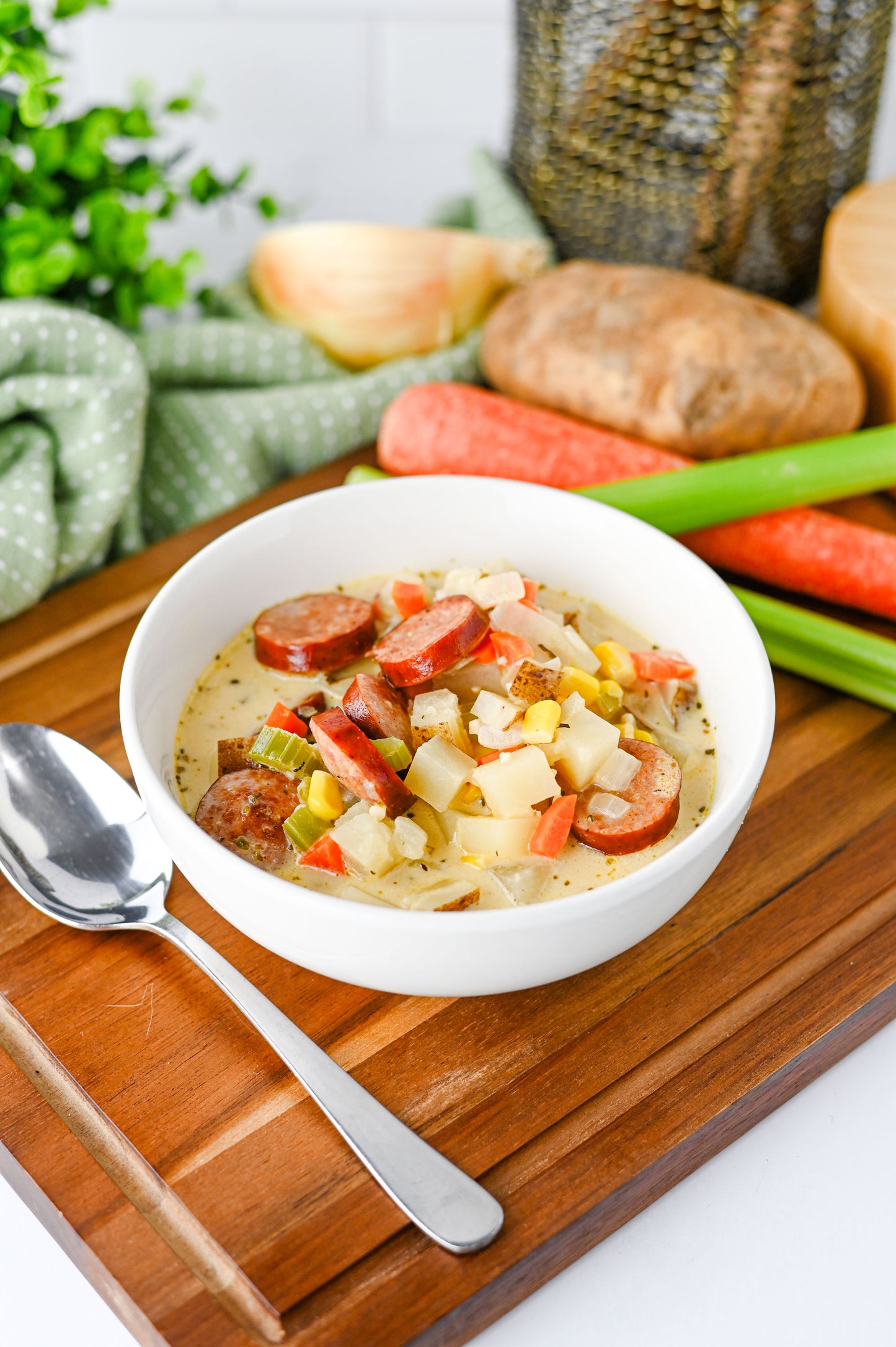 Kielbasa Potato Soup Set #4