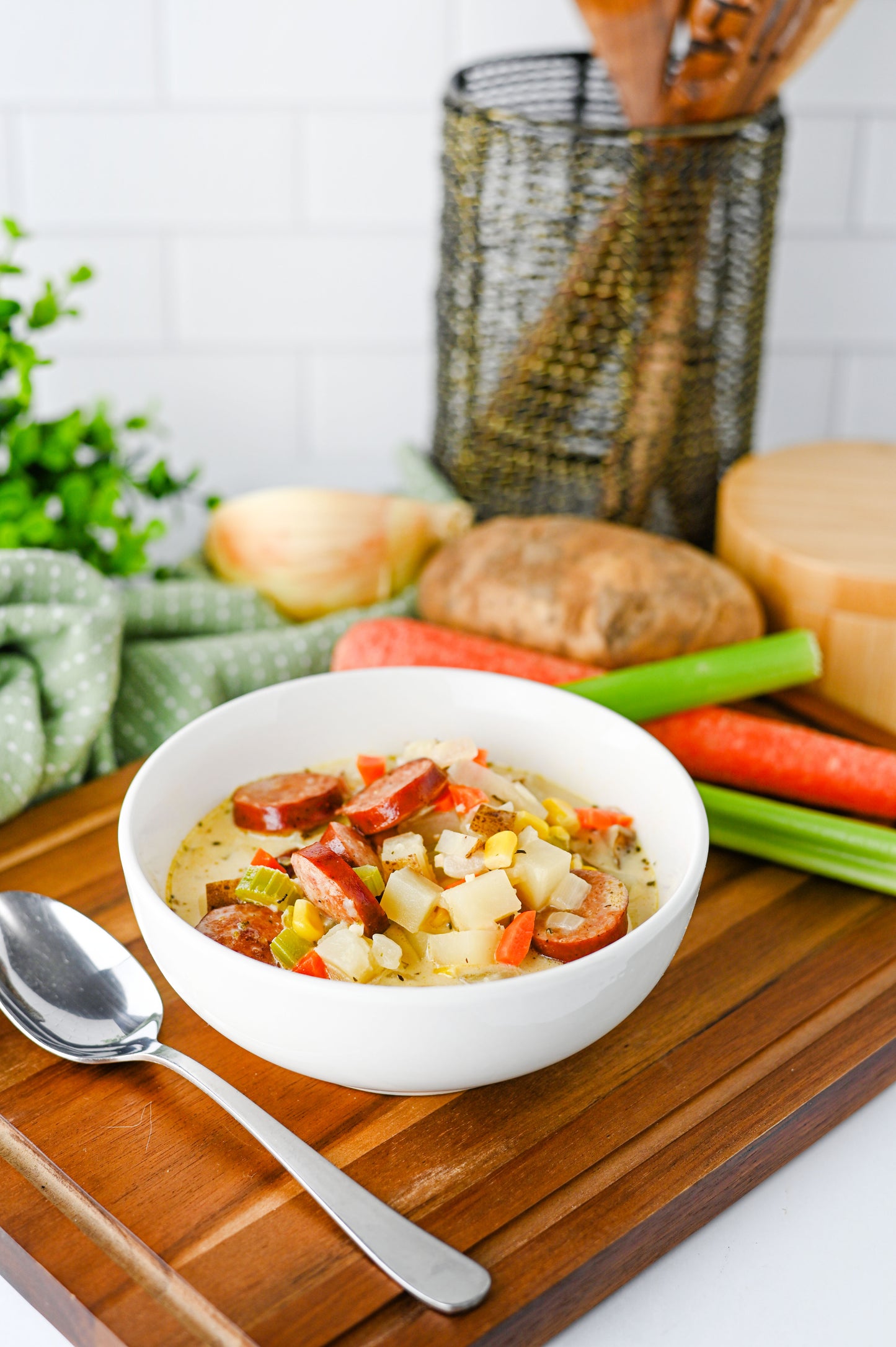 Kielbasa Potato Soup Set #4