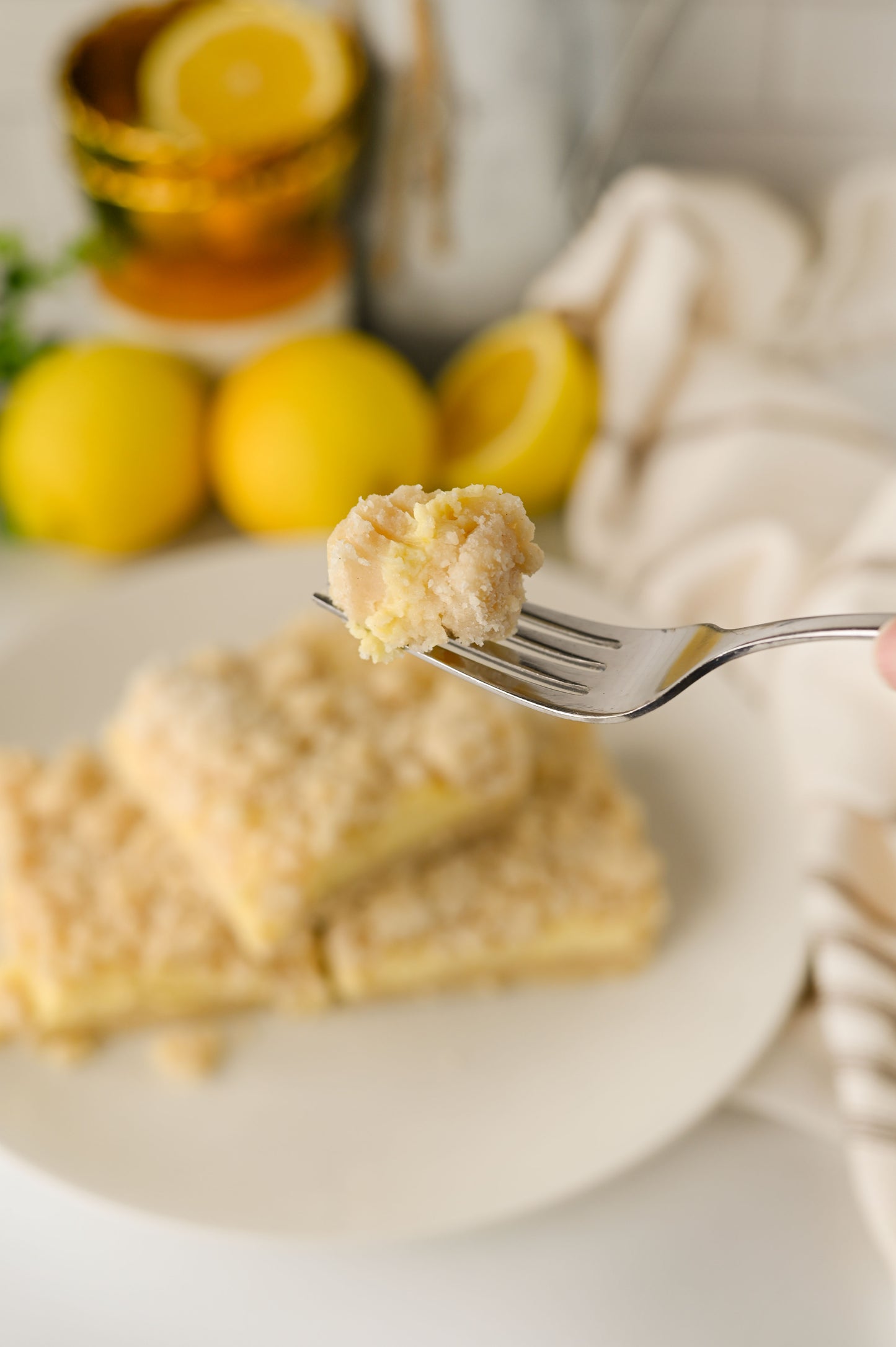 Lemon Crumb Bars Set #4