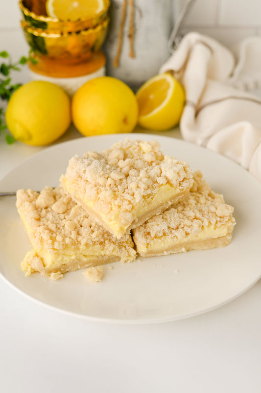 Lemon Crumb Bars Set #4