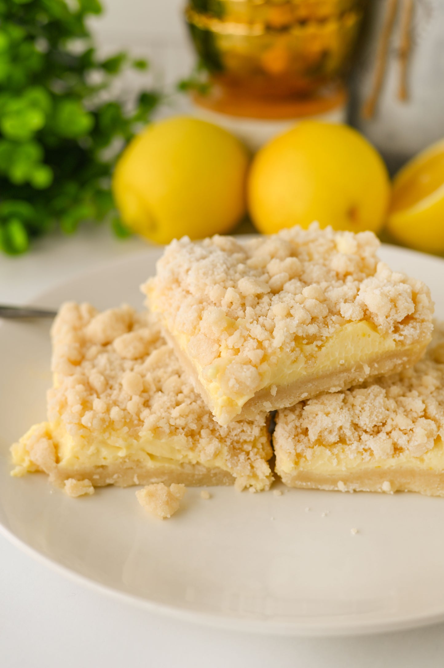 Lemon Crumb Bars Set #4