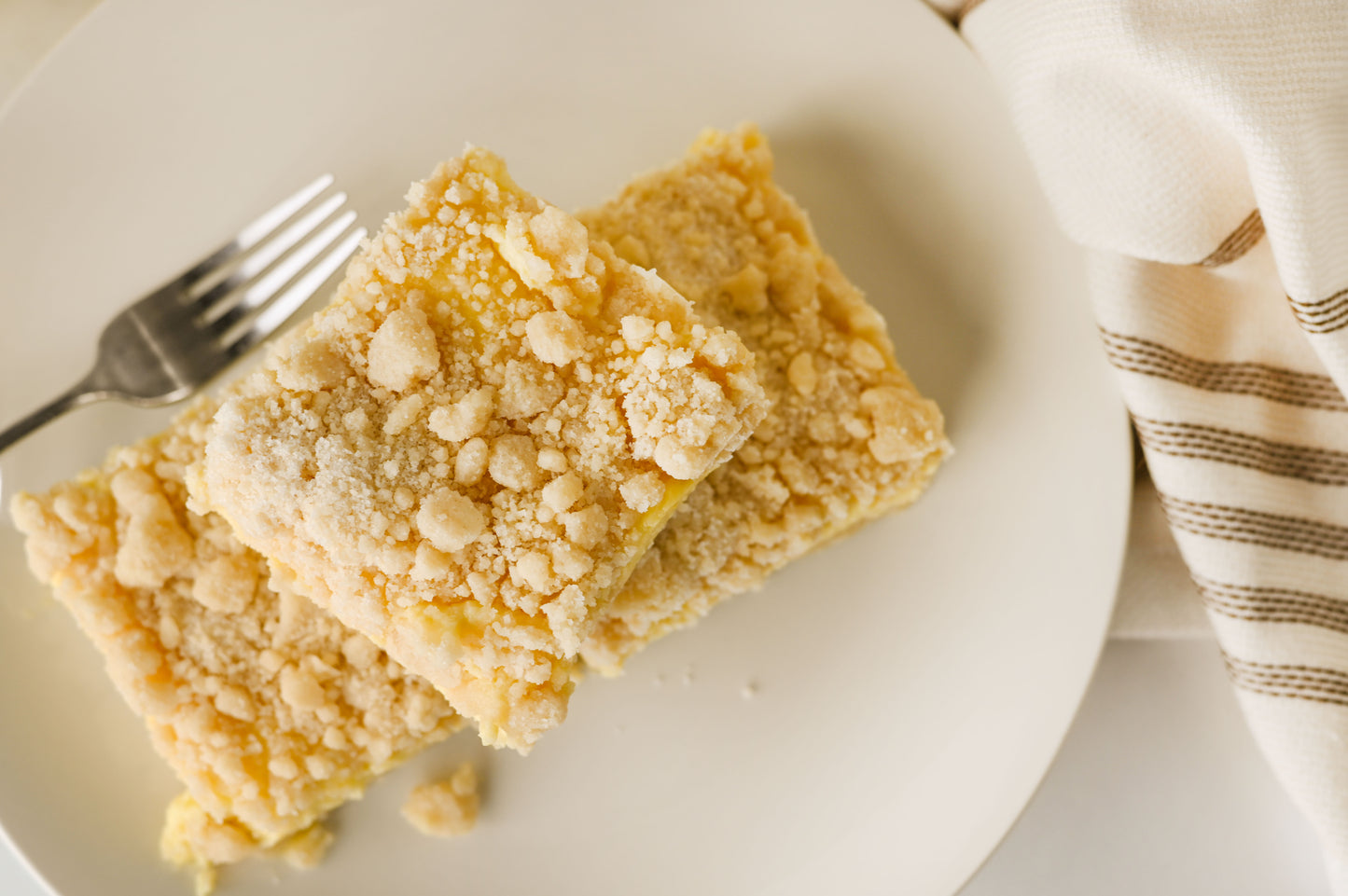 Lemon Crumb Bars Set #4