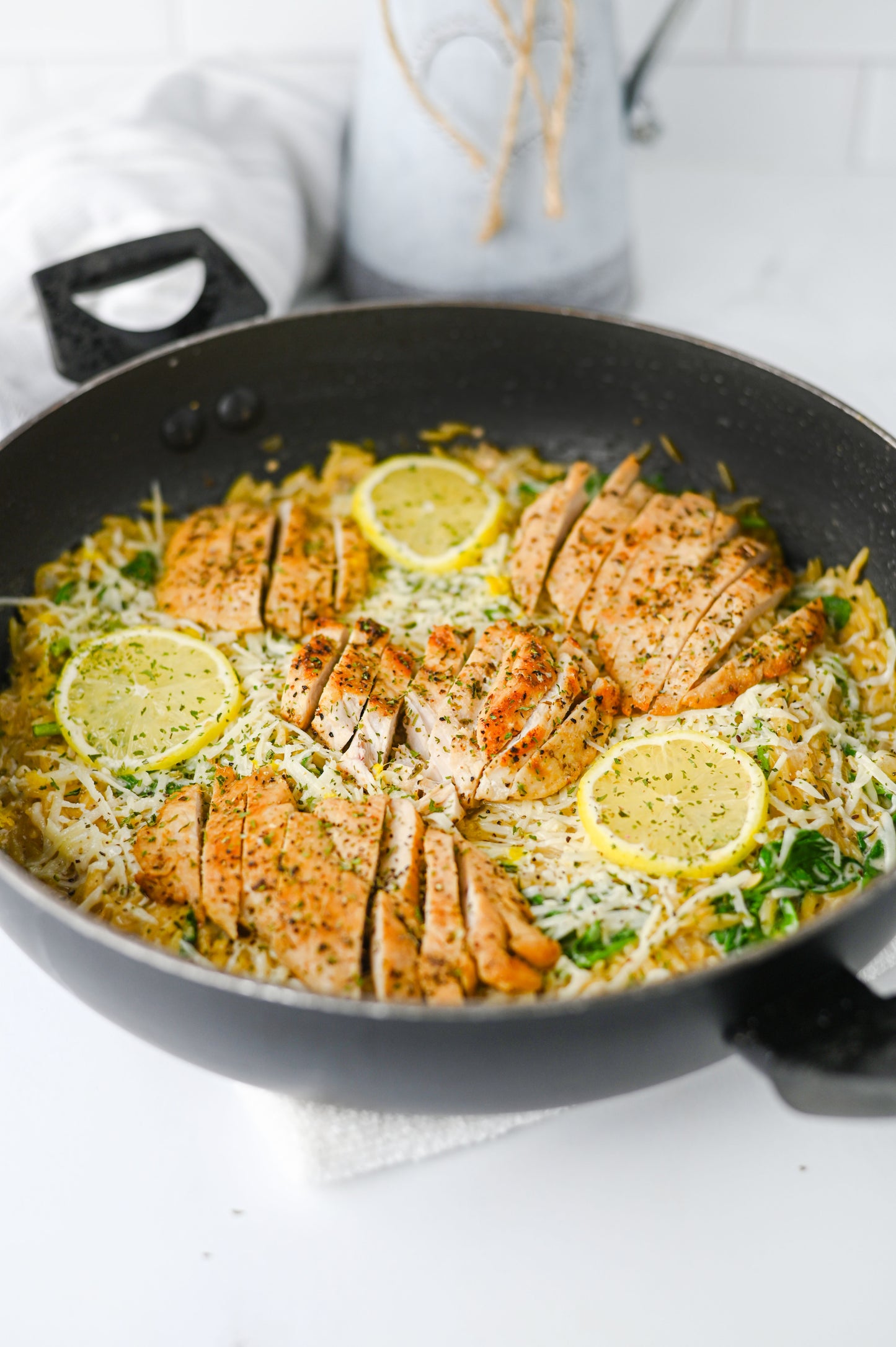 Lemon Chicken Orzo Set #4