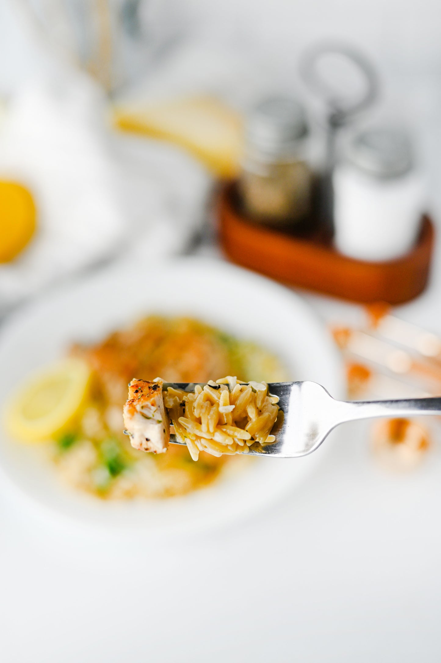 Lemon Chicken Orzo Set #4