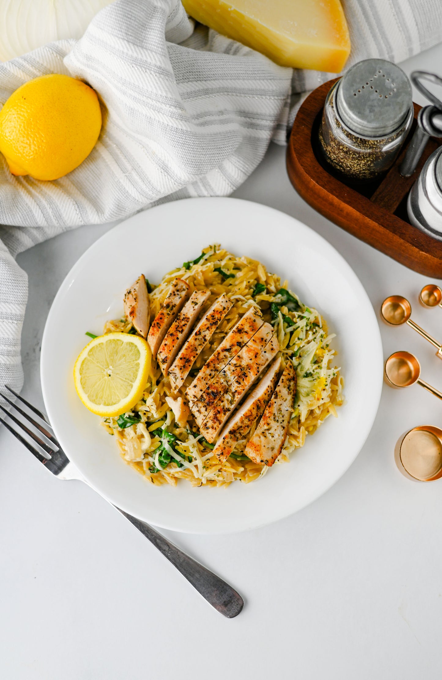 Lemon Chicken Orzo Set #4
