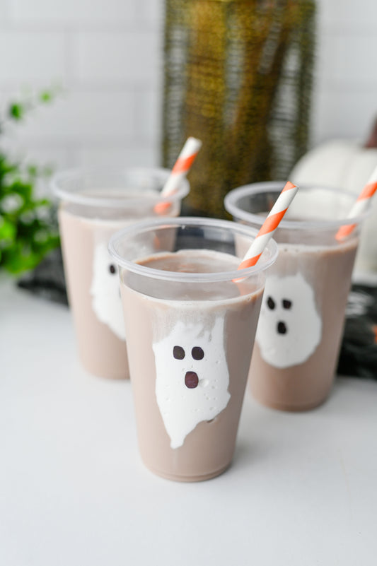 Marshmallow Fluff Ghost Cups Set #4