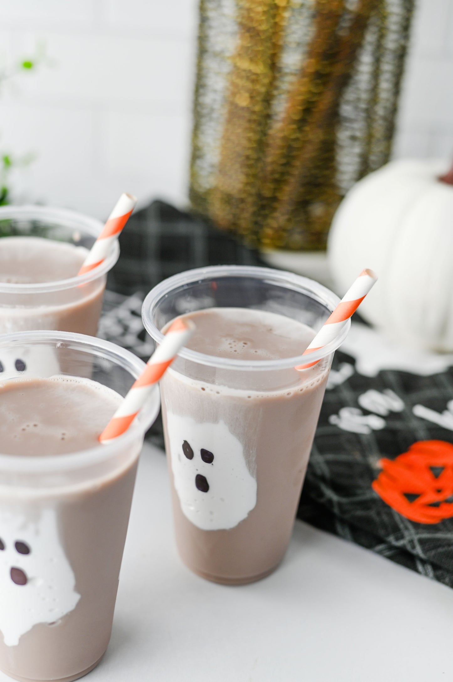 Marshmallow Fluff Ghost Cups Set #4