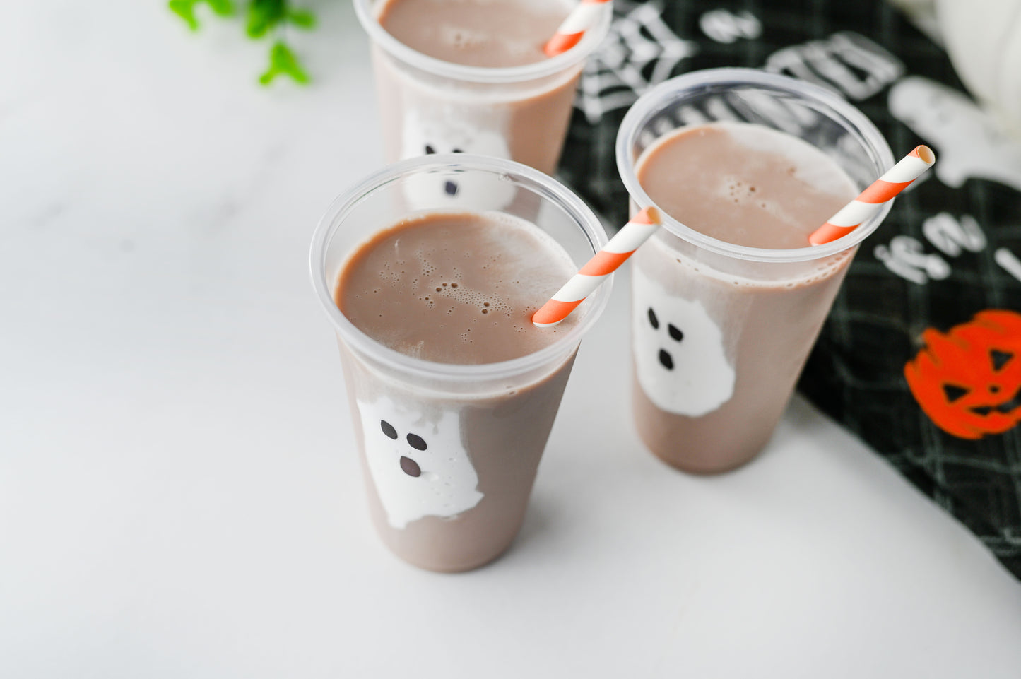 Marshmallow Fluff Ghost Cups Set #4