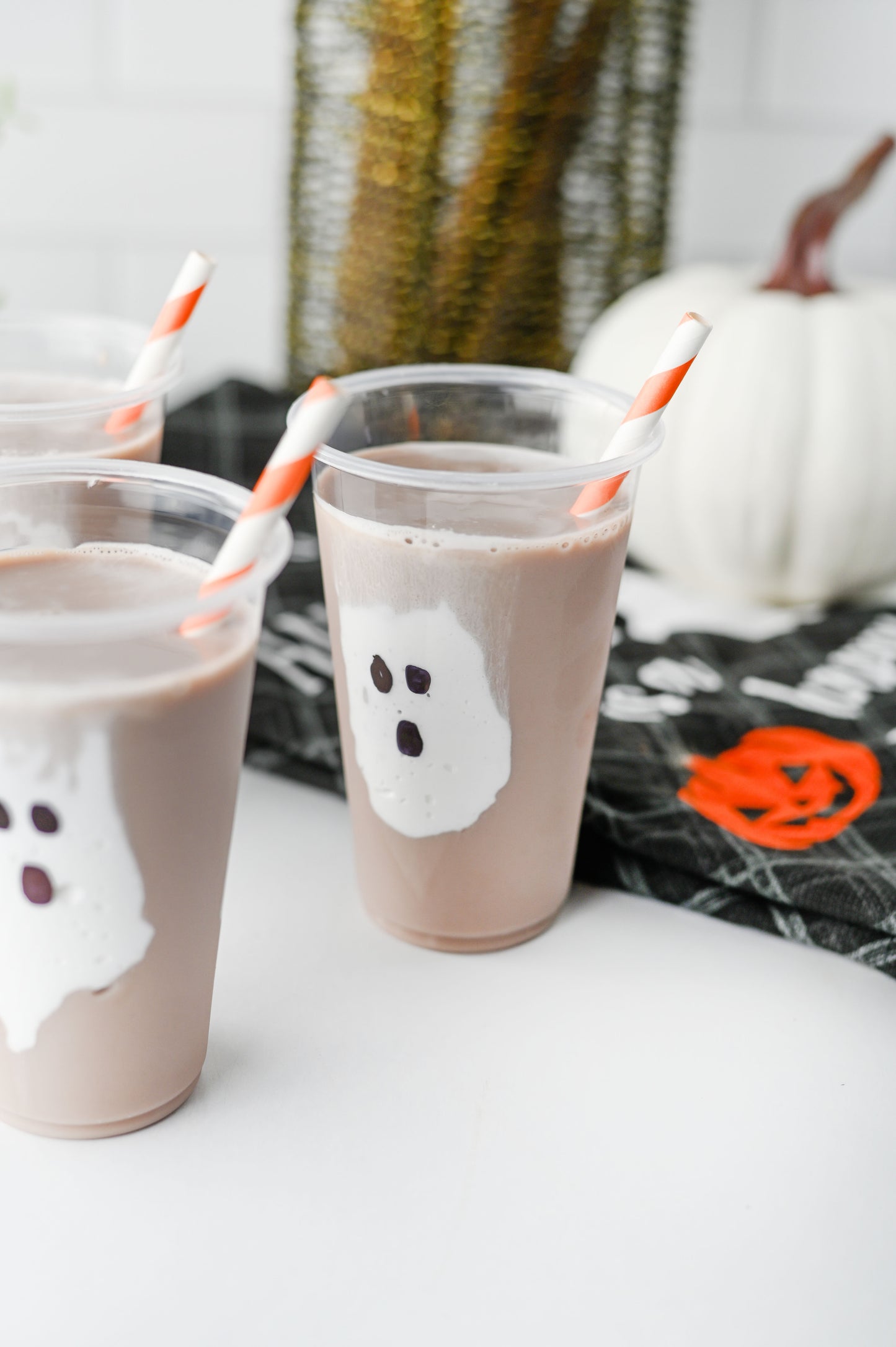 Marshmallow Fluff Ghost Cups Set #4