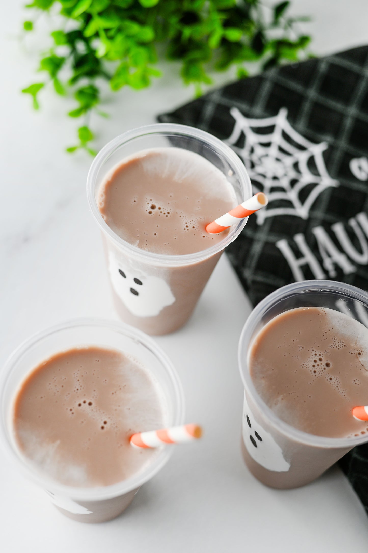 Marshmallow Fluff Ghost Cups Set #4