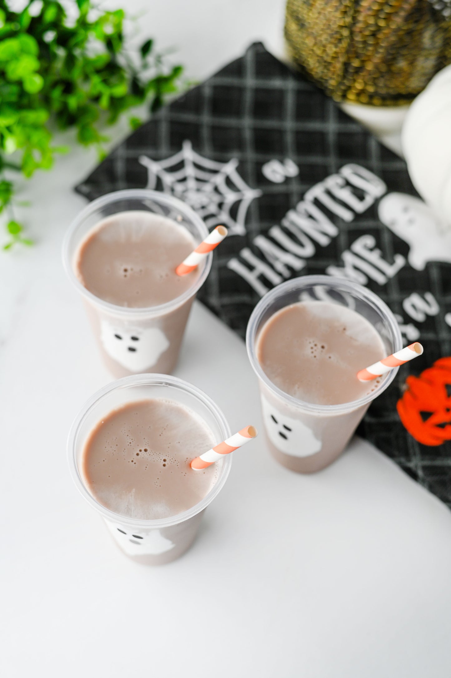 Marshmallow Fluff Ghost Cups Set #4