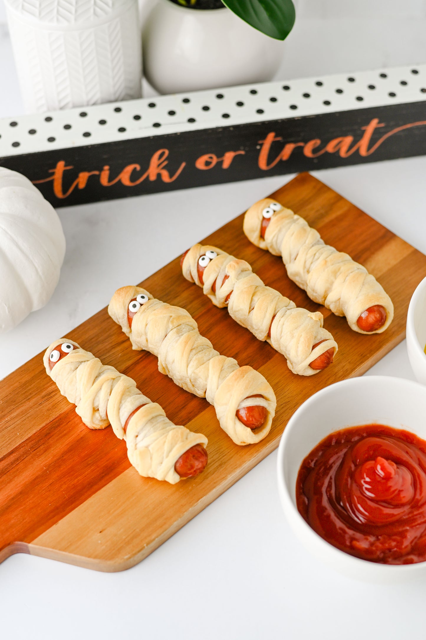 Mummy Hot Dogs Set #4
