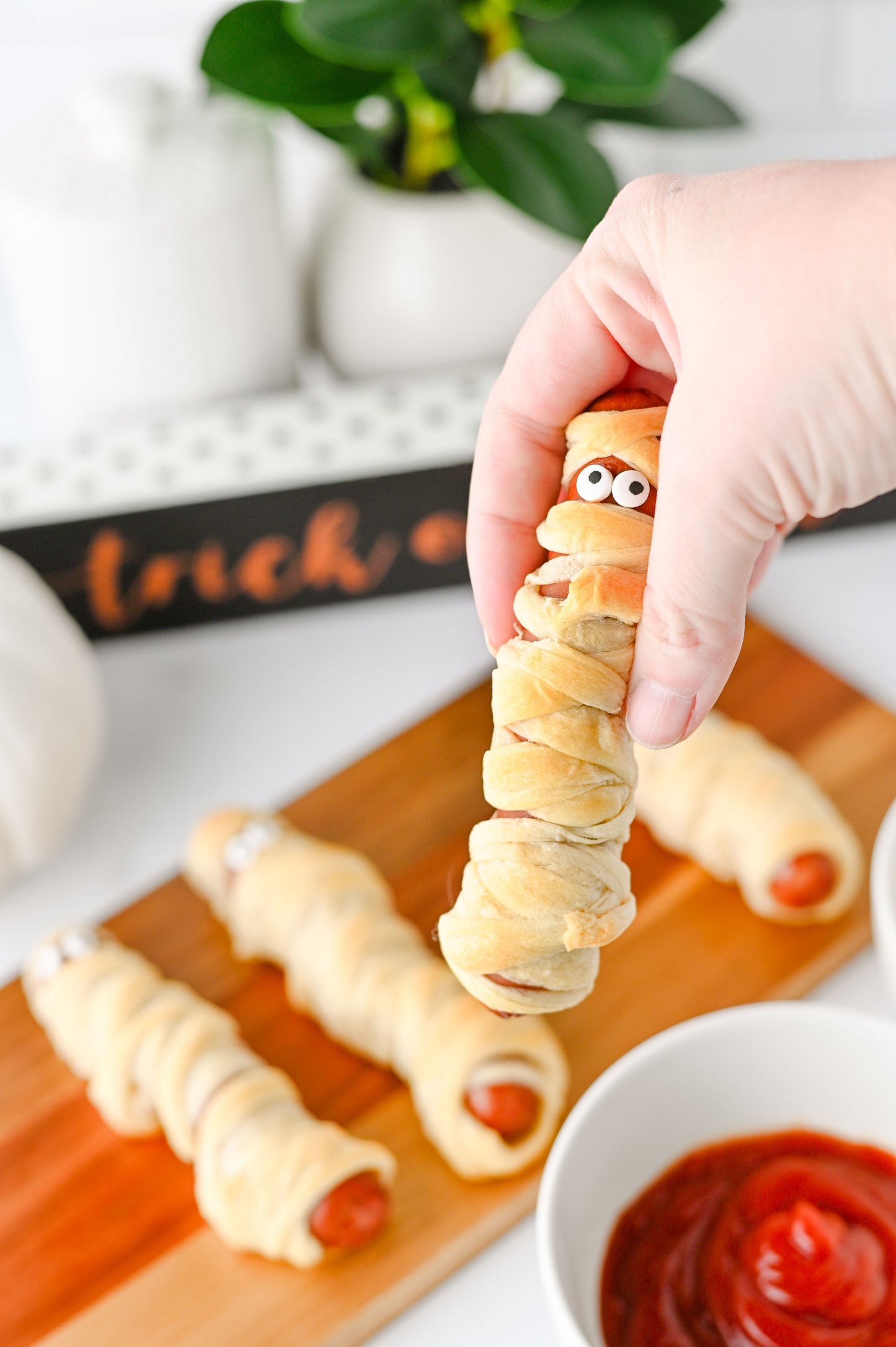 Mummy Hot Dogs Set #4