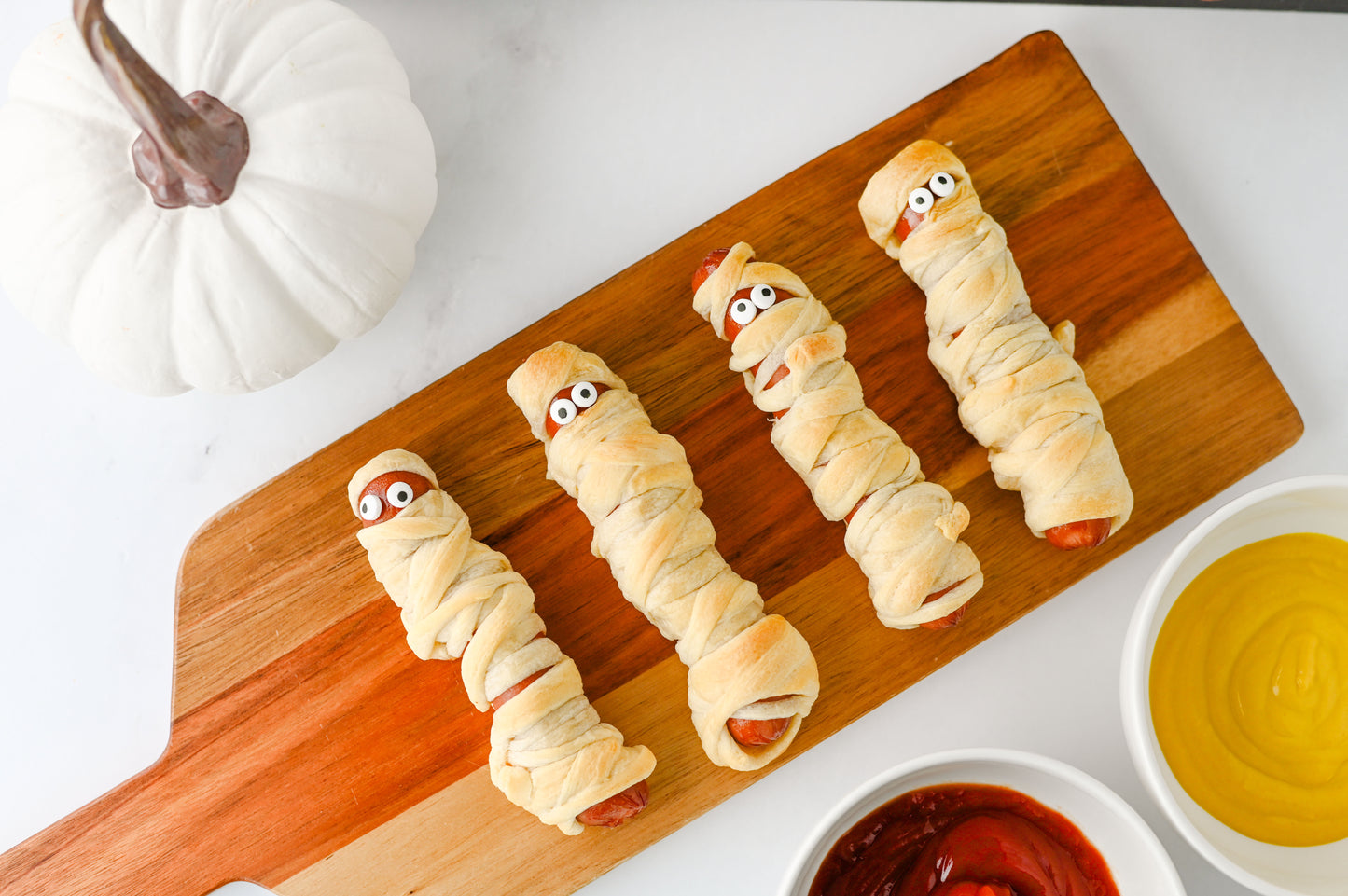 Mummy Hot Dogs Set #4