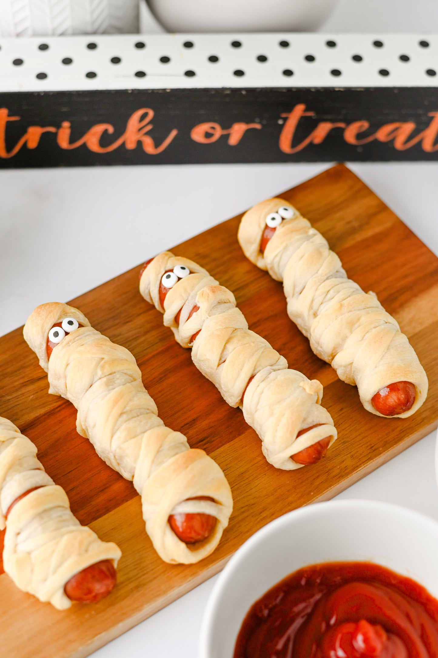 Mummy Hot Dogs Set #4
