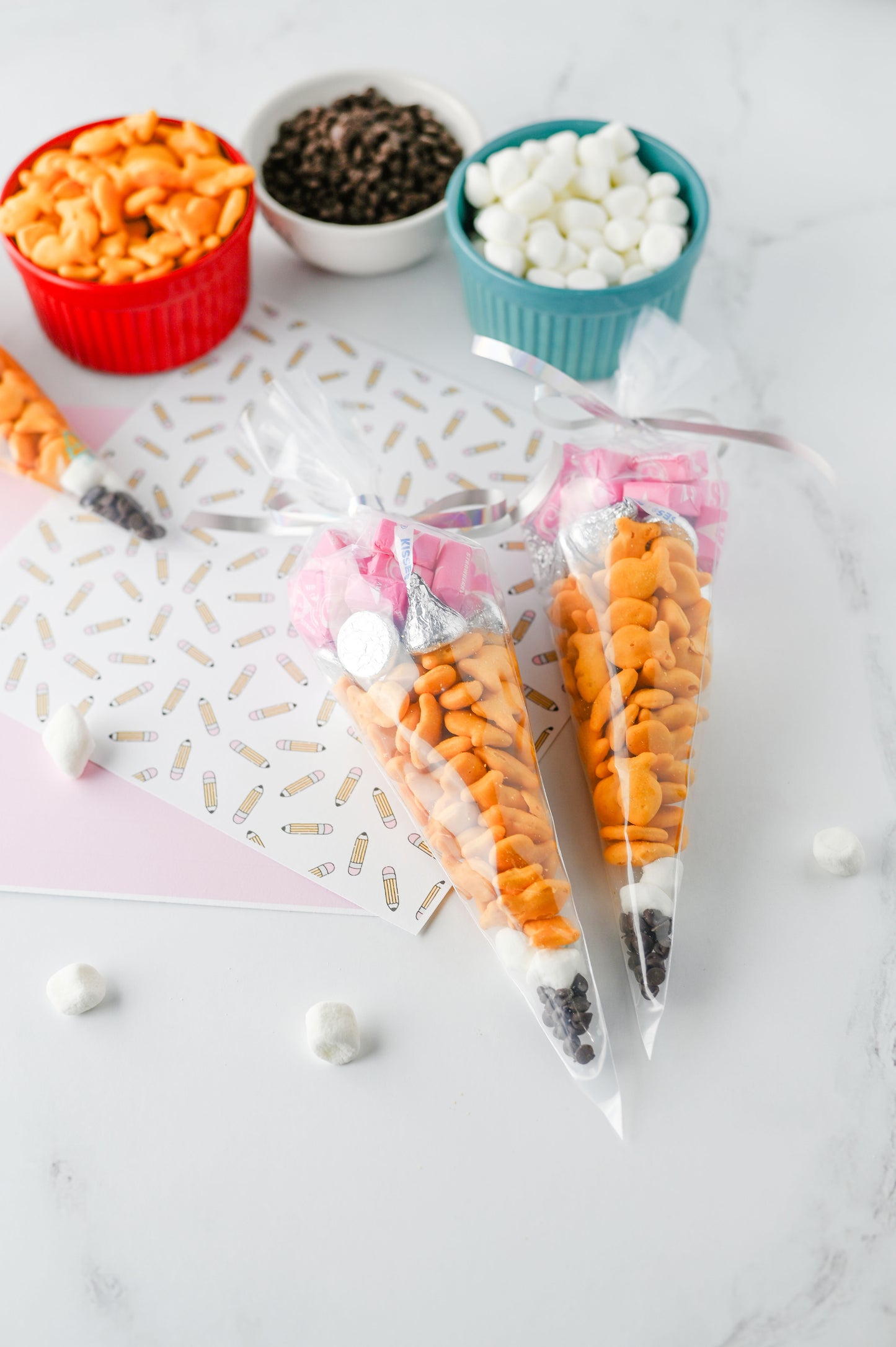 Pencil Treat Bags Set #4