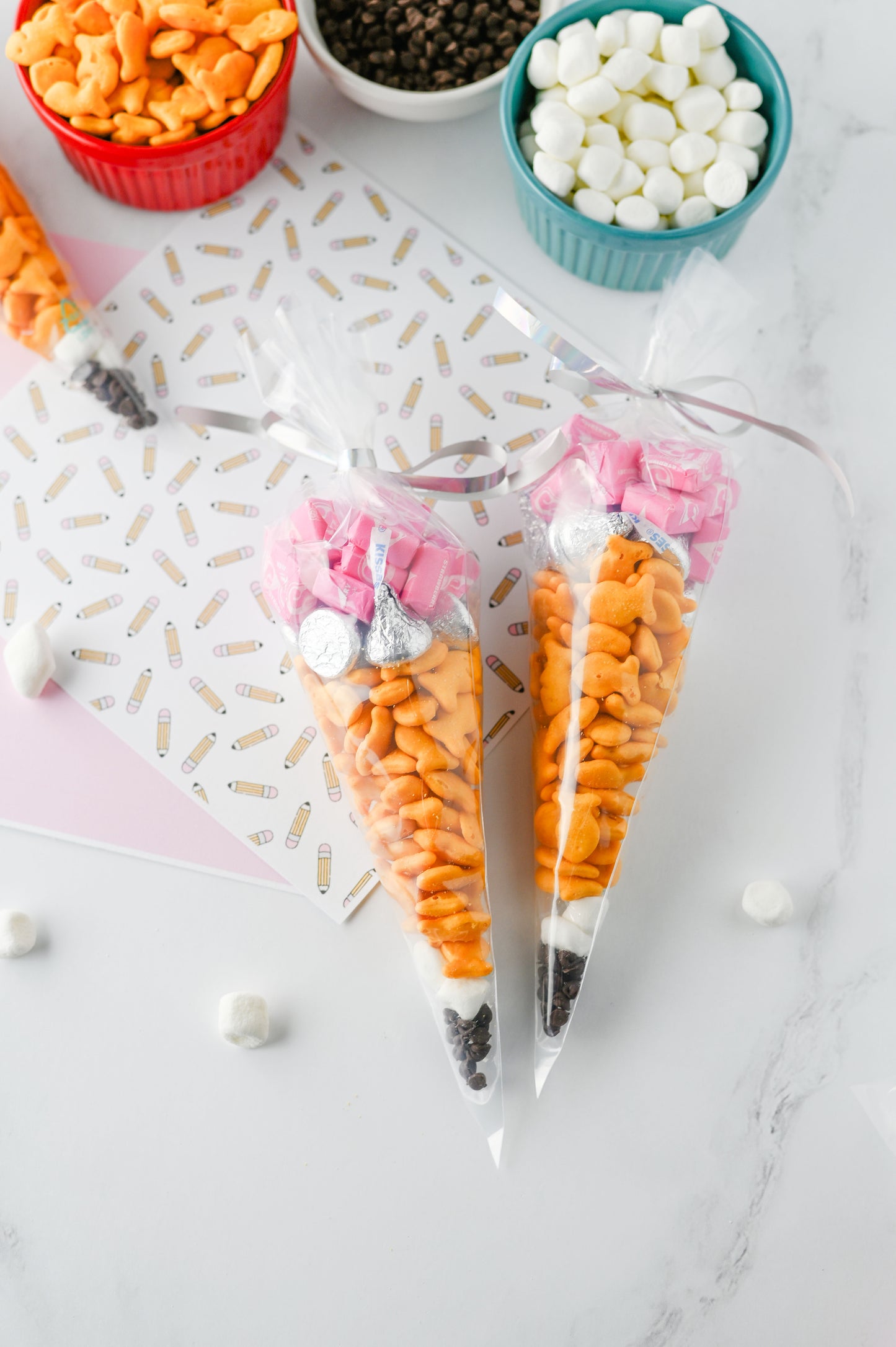 Pencil Treat Bags Set #4