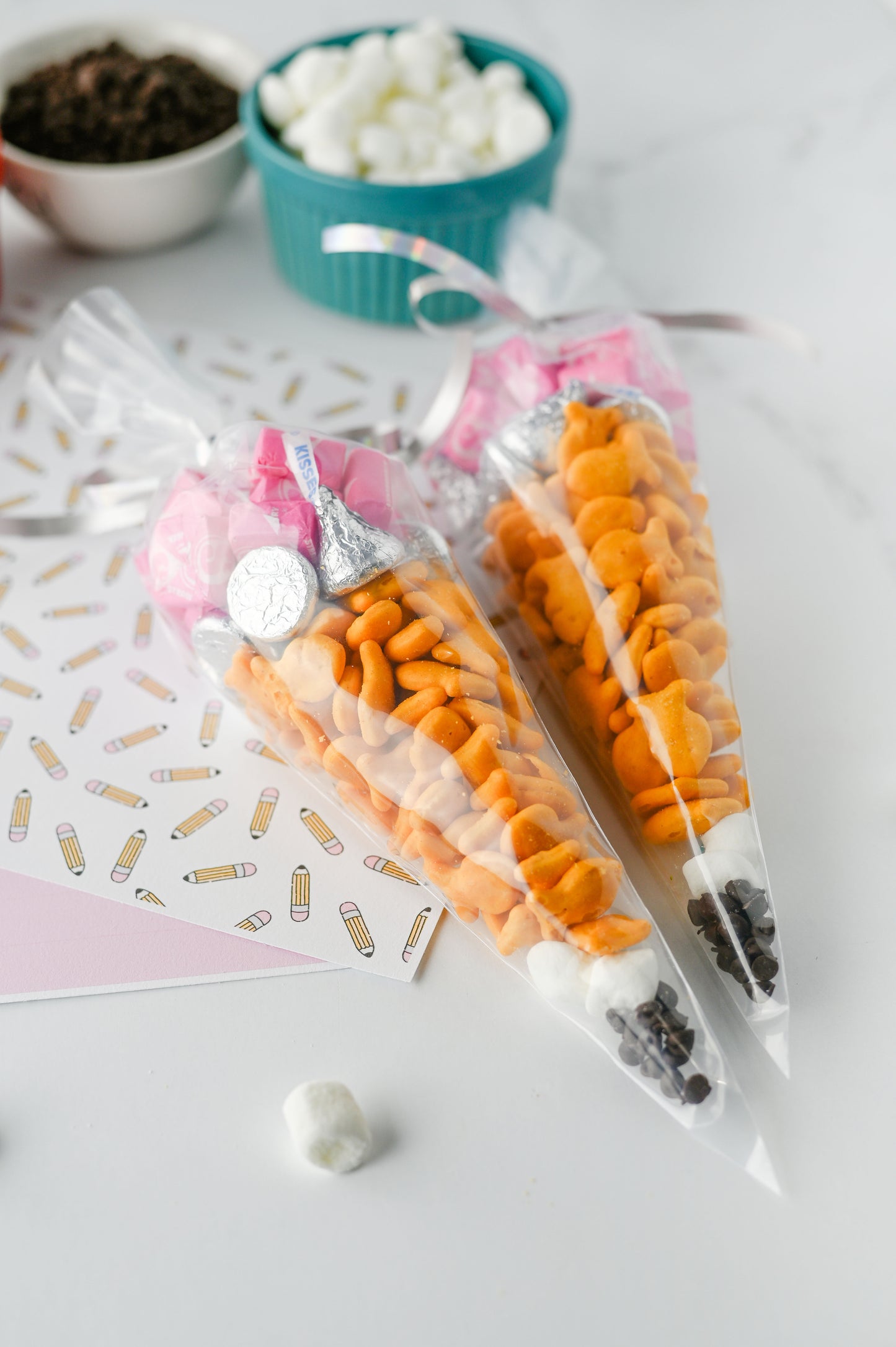Pencil Treat Bags Set #4