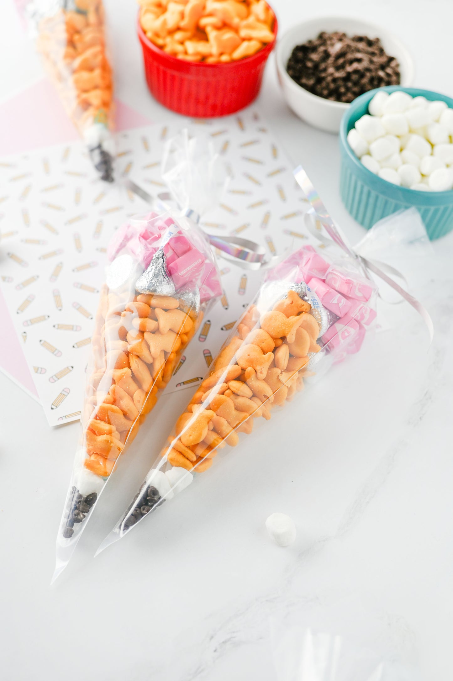 Pencil Treat Bags Set #4