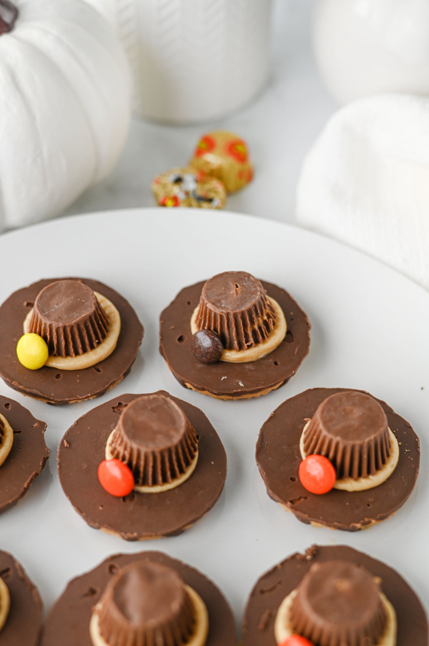 Pilgrim Hat Cookies Set #4