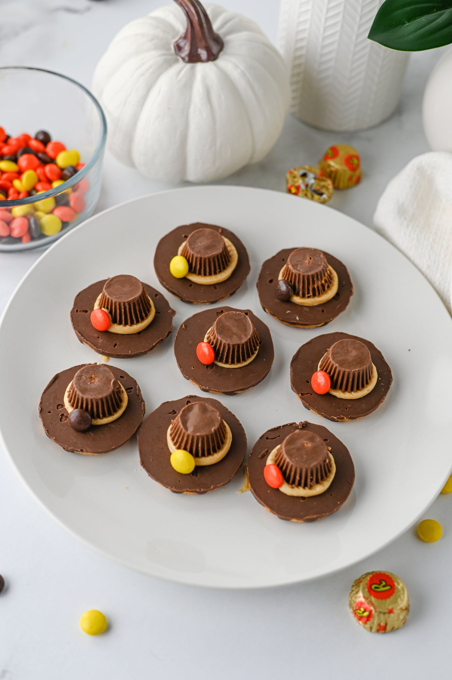 Pilgrim Hat Cookies Set #4