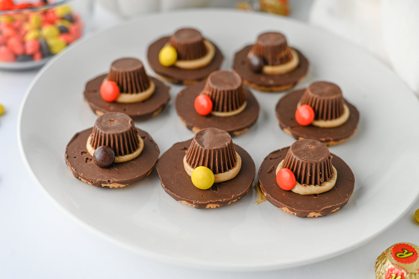 Pilgrim Hat Cookies Set #4