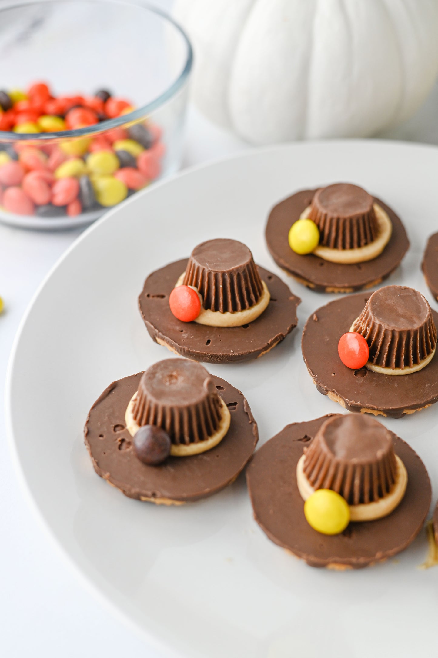 Pilgrim Hat Cookies Set #4