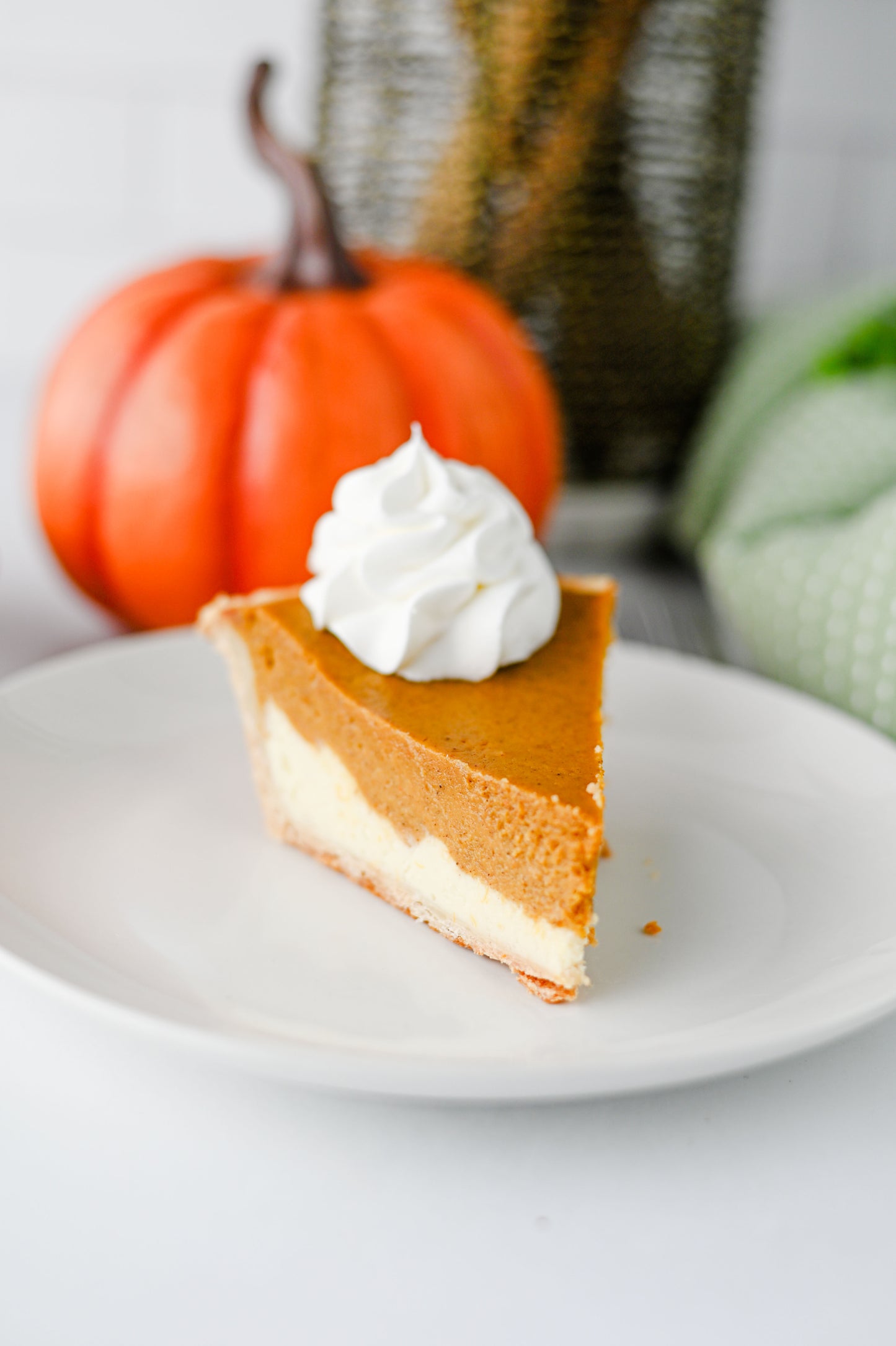 Pumpkin Cheesecake Pie Set #4