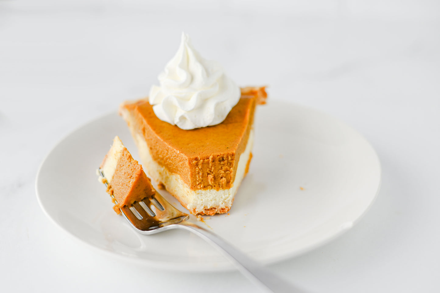 Pumpkin Cheesecake Pie Set #4