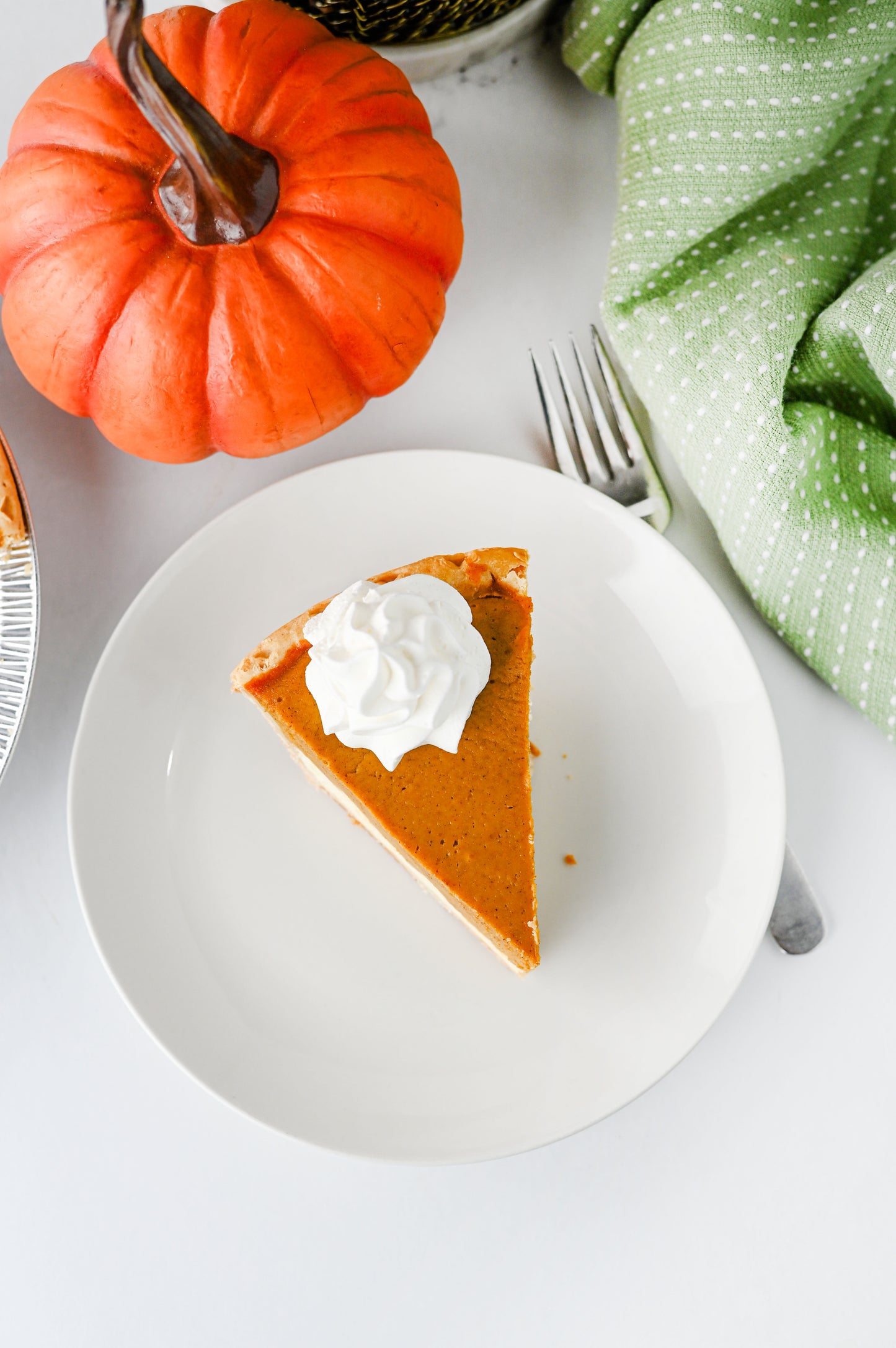 Pumpkin Cheesecake Pie Set #4