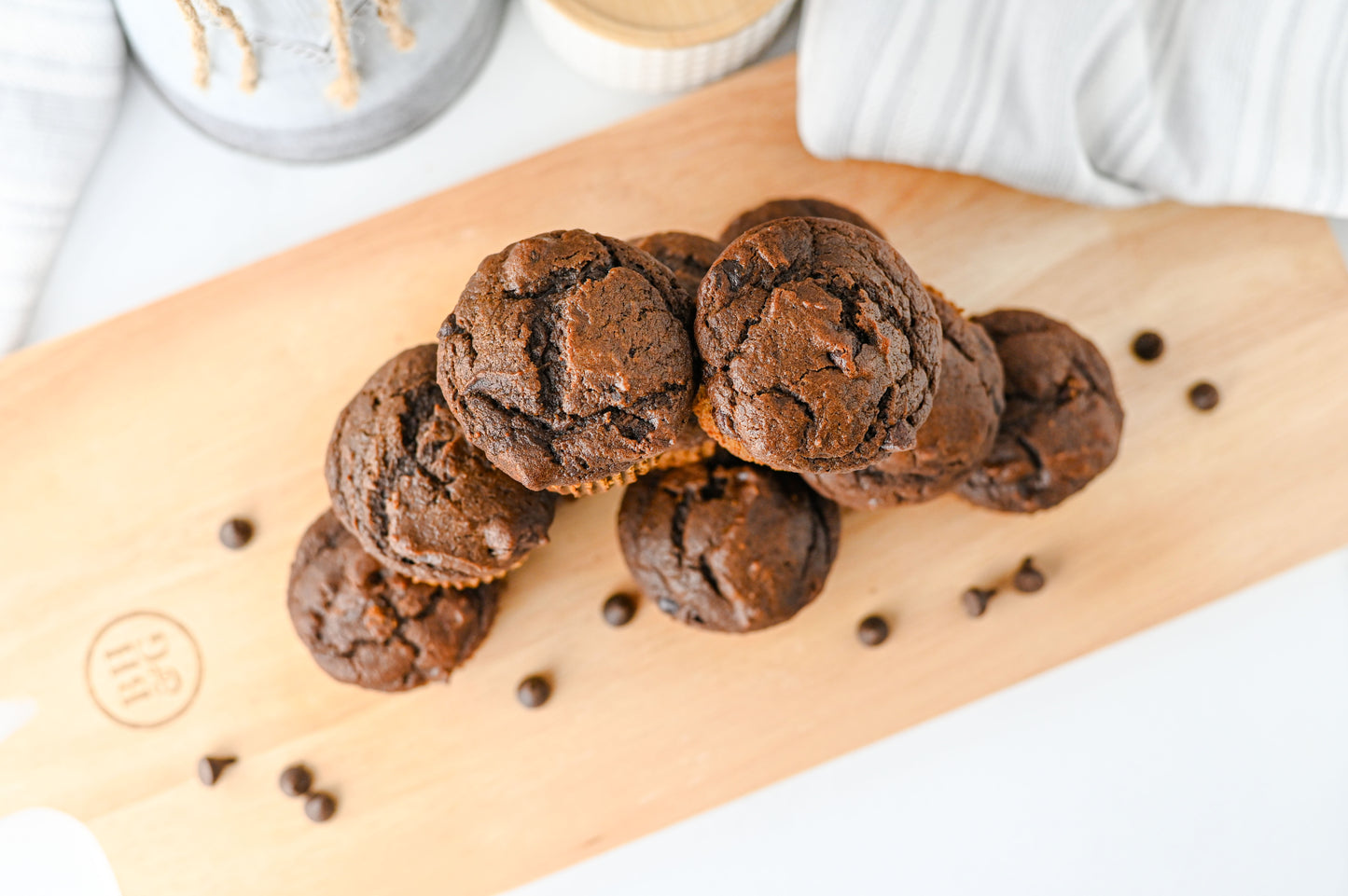 Pumpkin Chocolate Muffins Set #4