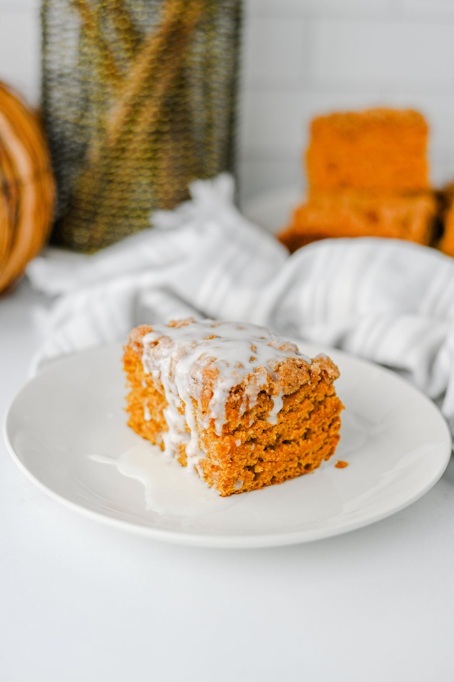 Pumpkin Coffee Cake Set #4