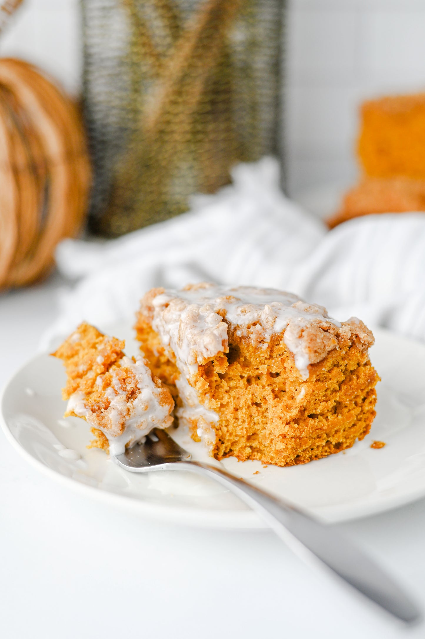 Pumpkin Coffee Cake Set #4