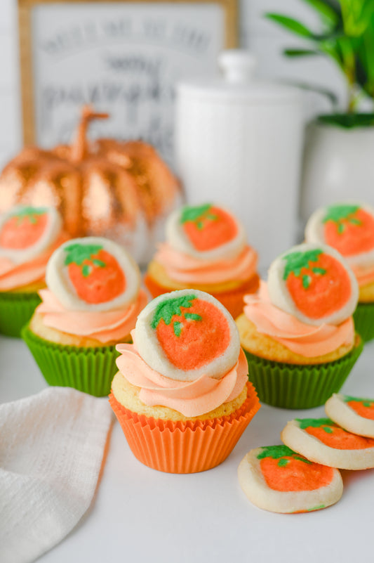 Pillsbury Pumpkin Cookie Cupcakes Set #4