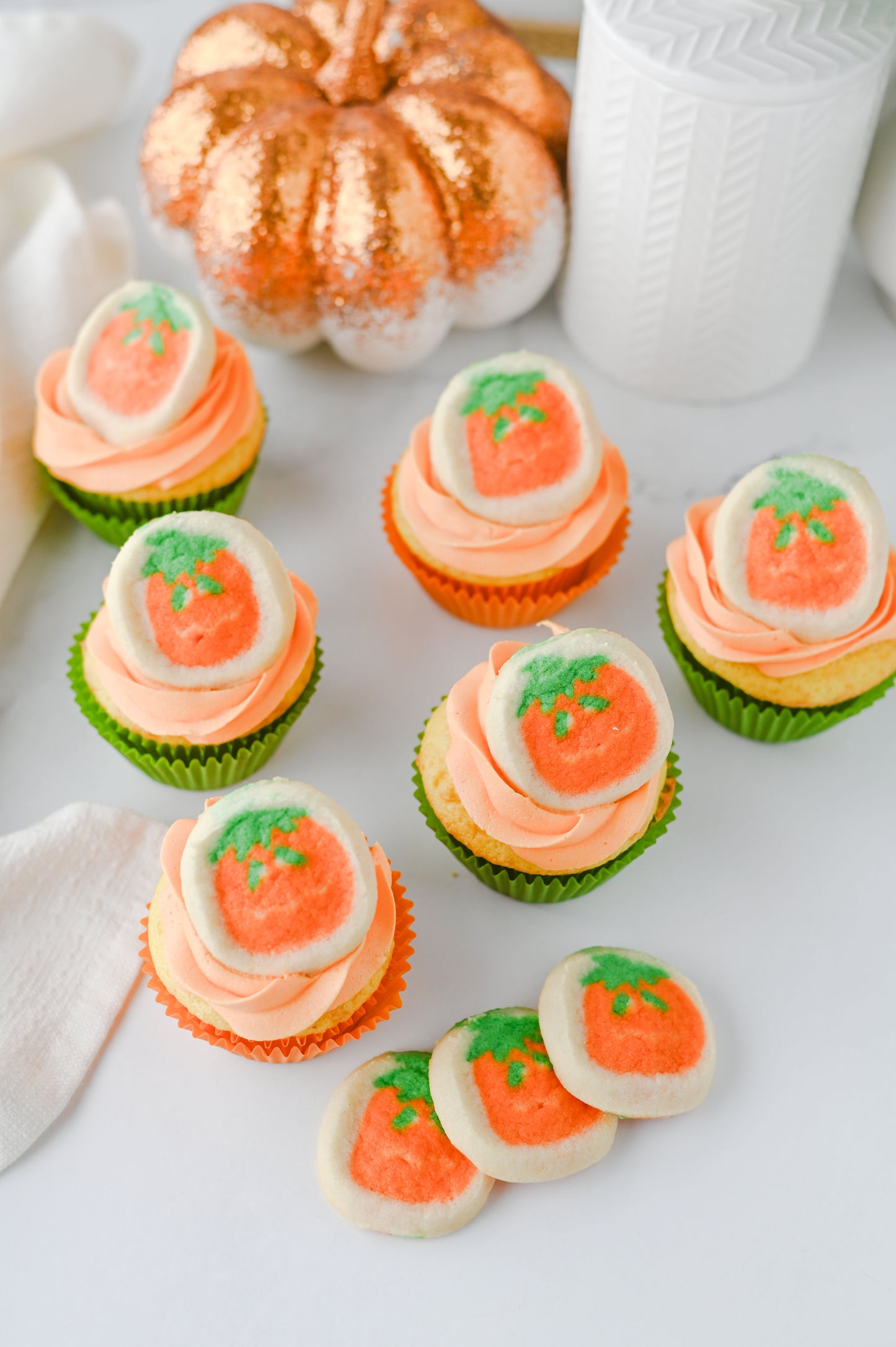 Pillsbury Pumpkin Cookie Cupcakes Set #4