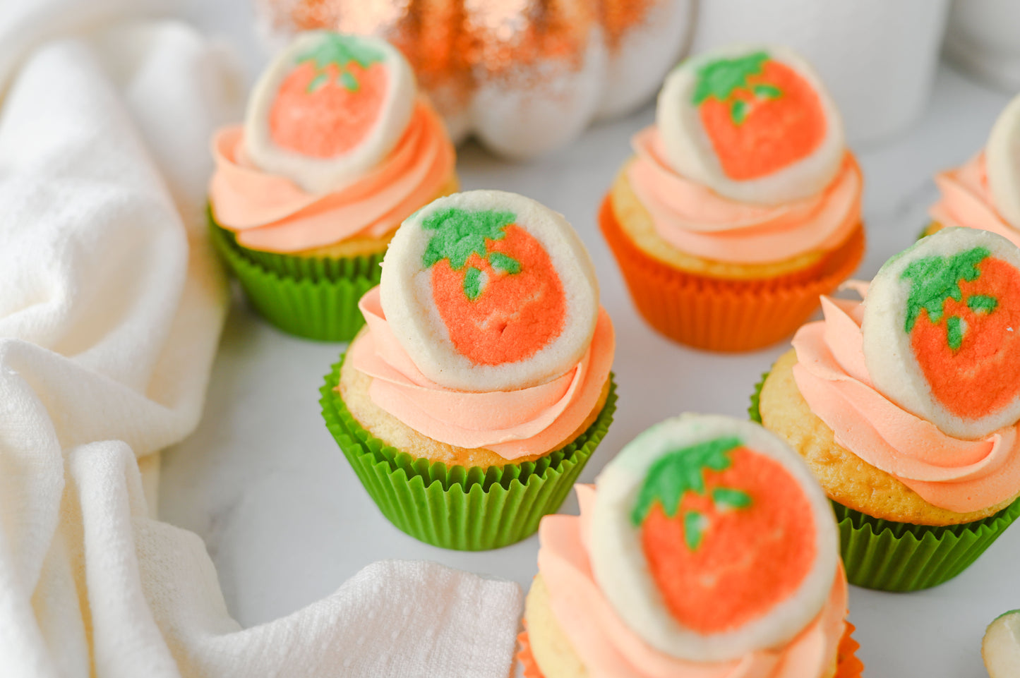 Pillsbury Pumpkin Cookie Cupcakes Set #4