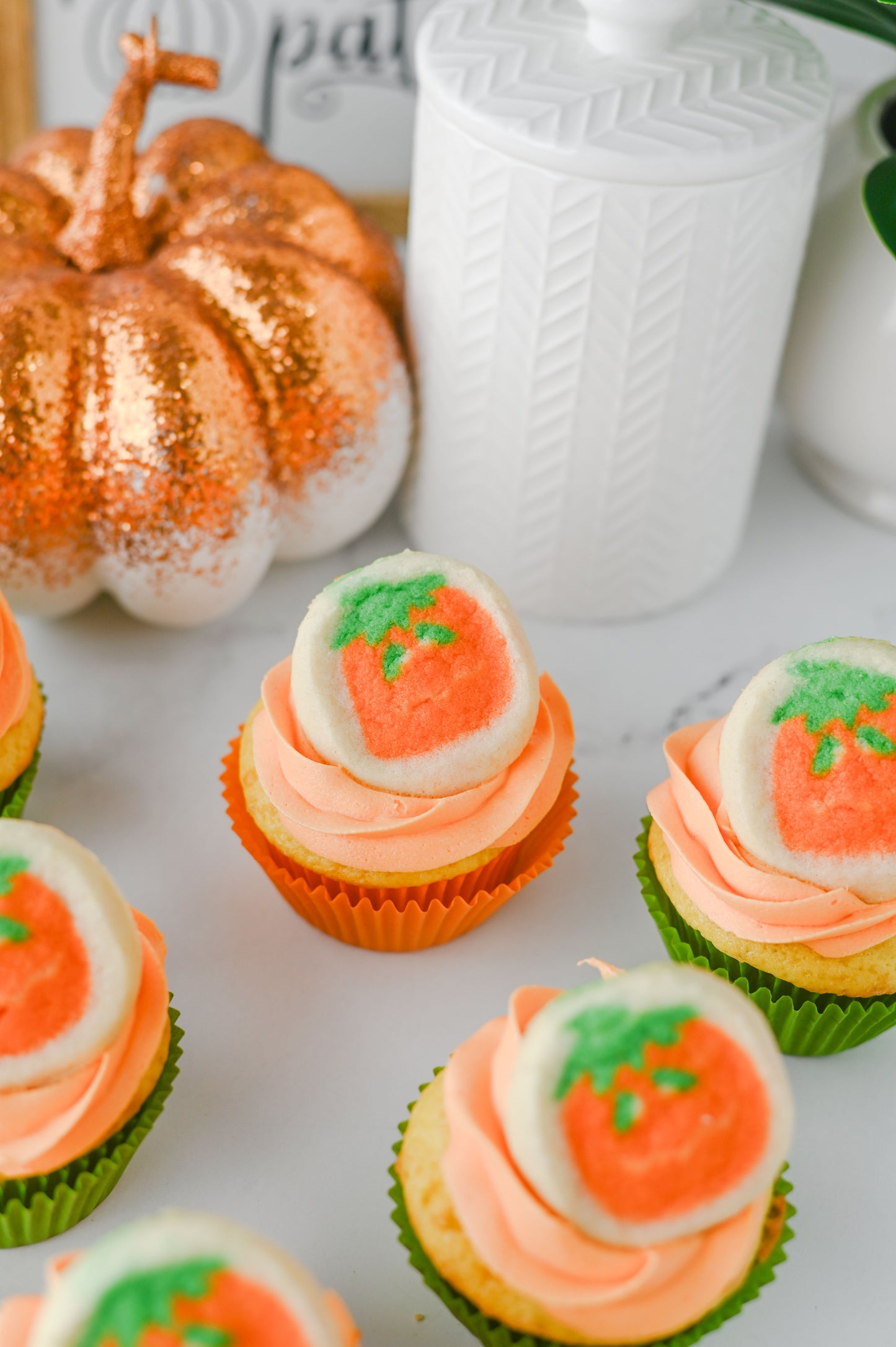 Pillsbury Pumpkin Cookie Cupcakes Set #4