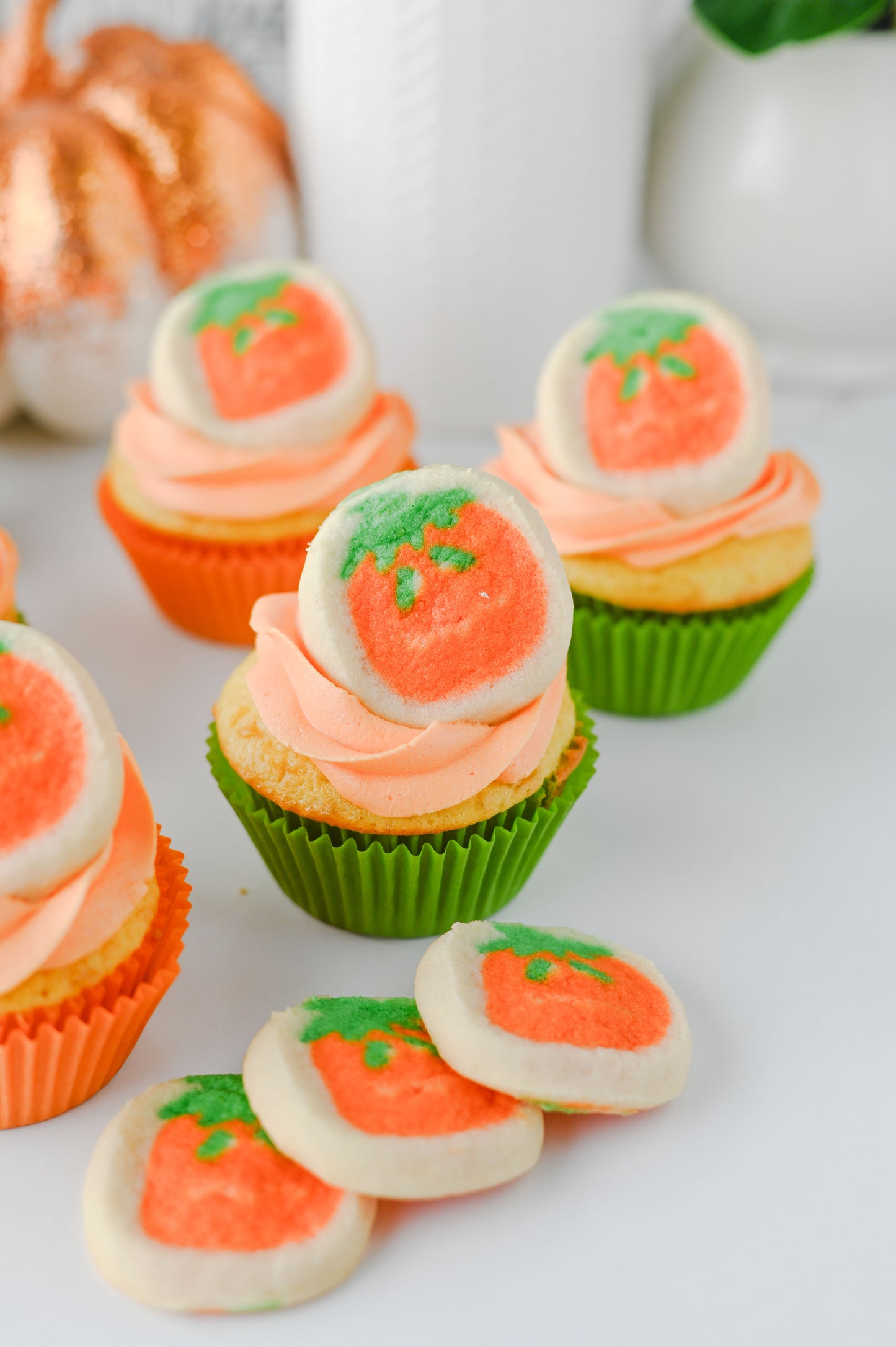 Pillsbury Pumpkin Cookie Cupcakes Set #4