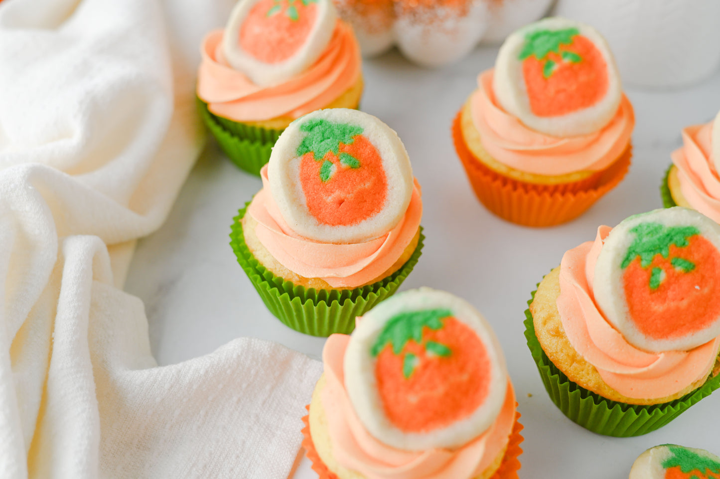 Pillsbury Pumpkin Cookie Cupcakes Set #4