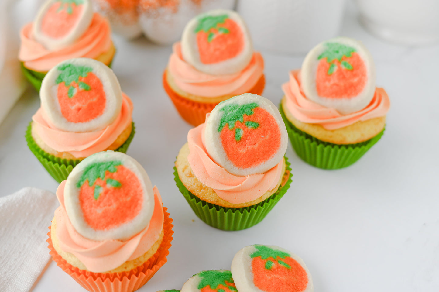 Pillsbury Pumpkin Cookie Cupcakes Set #4
