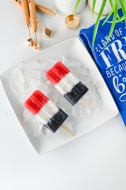 Red White and Blue Popsicles Set #4