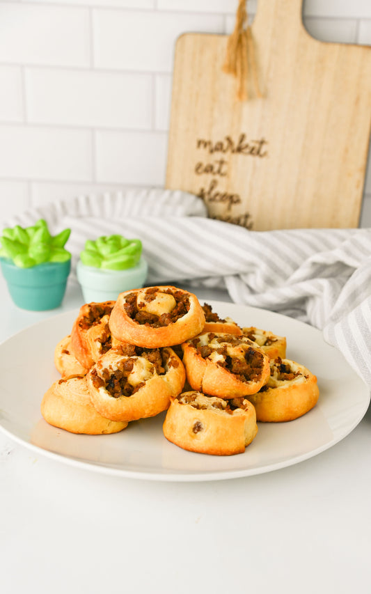 Sausage Cream Cheese Pinwheels Set #4