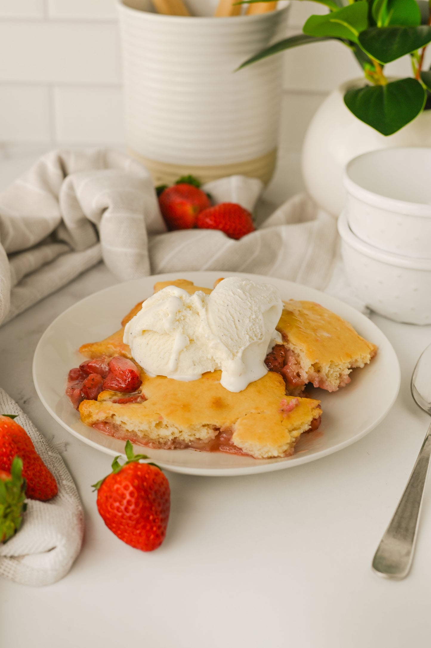 Strawberry Cobbler Set #4