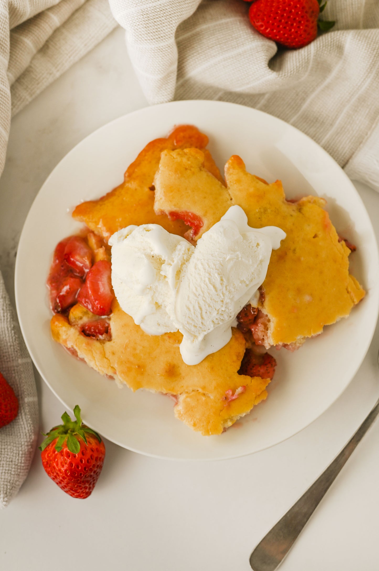 Strawberry Cobbler Set #4