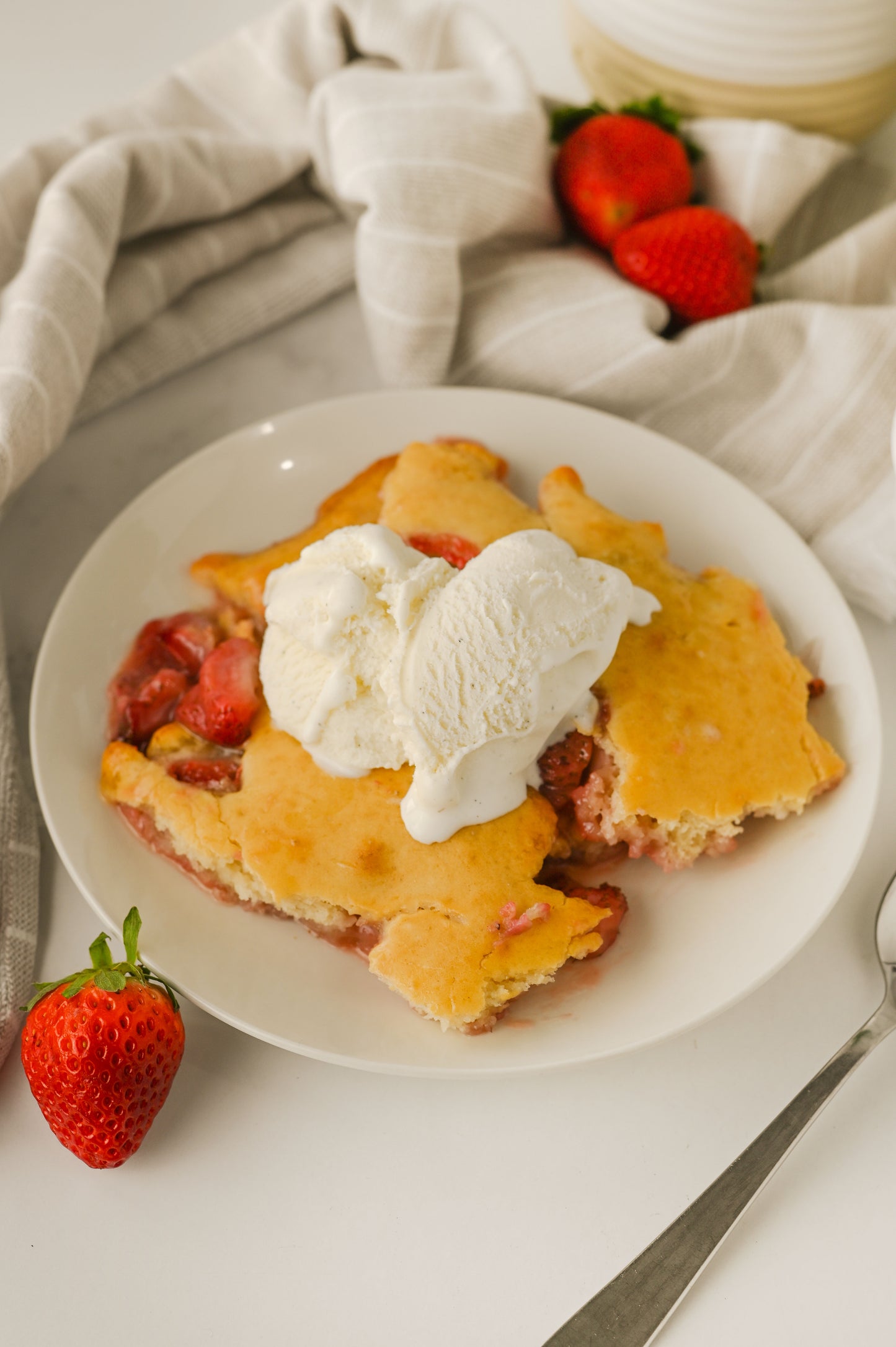 Strawberry Cobbler Set #4